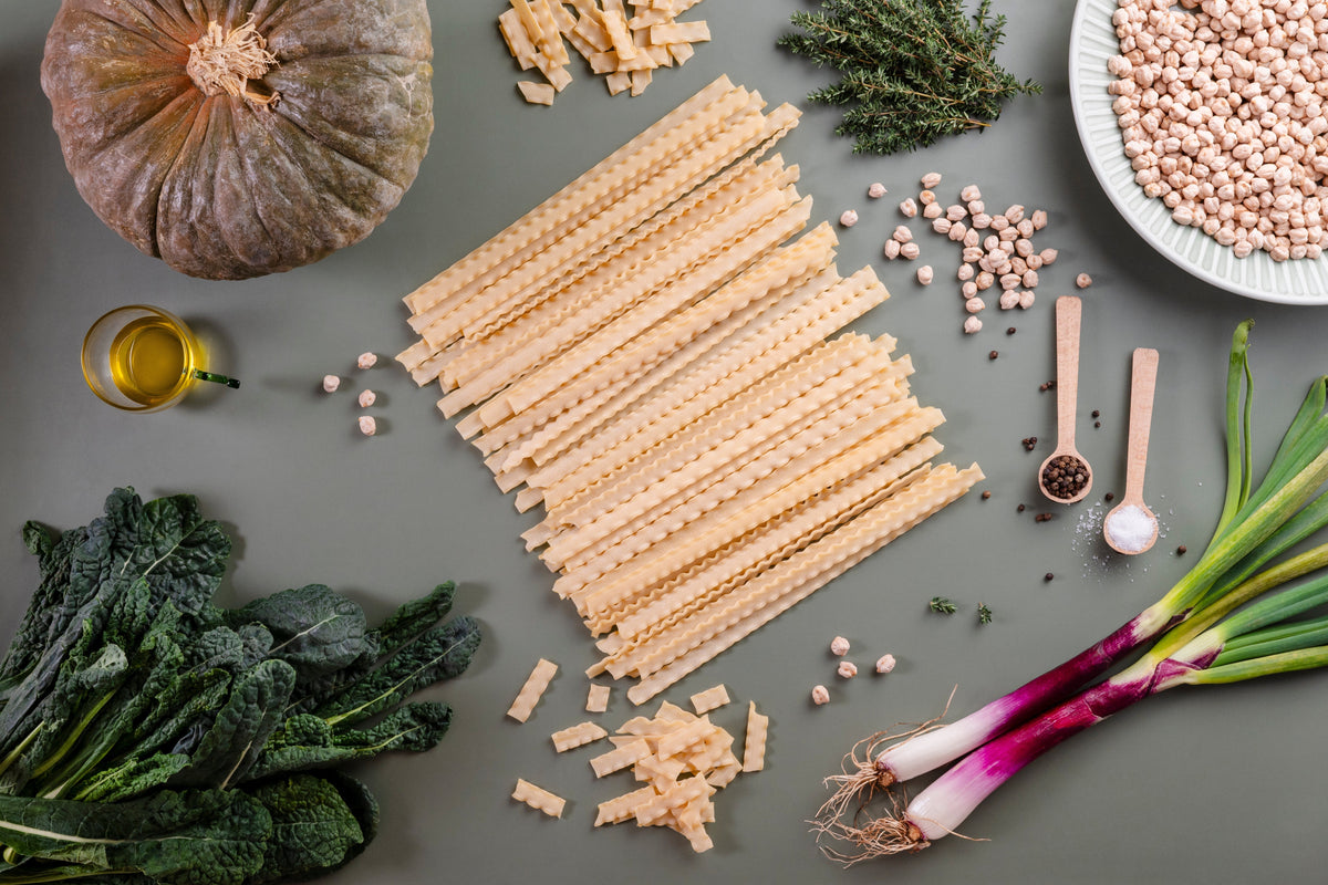Manfredine con cavolo nero e ceci
