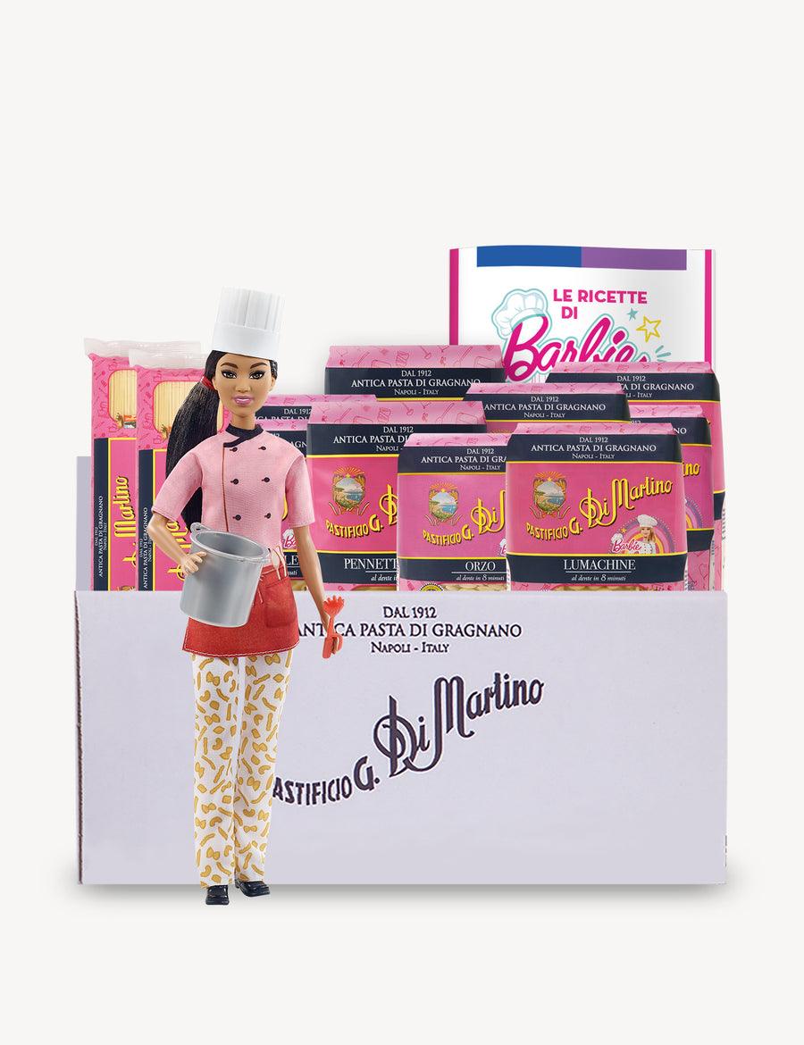Box Chef Barbie with 6 kg of Pasta