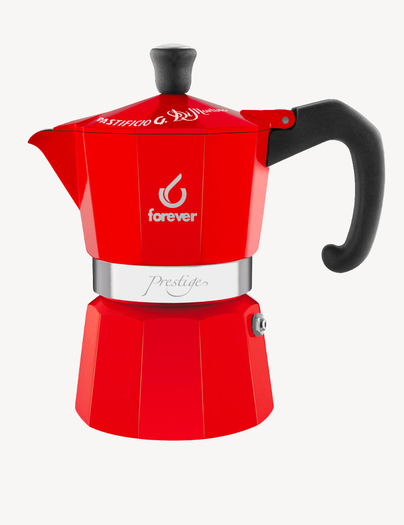 Caffettiera rossa