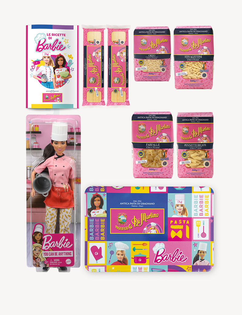 Cofanetto Barbie con bambola Pasta Chef