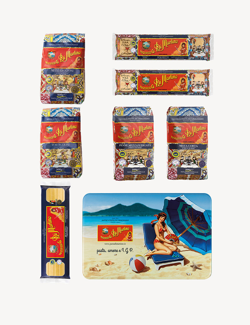 Vesuvio Summer tin box (classic shapes)