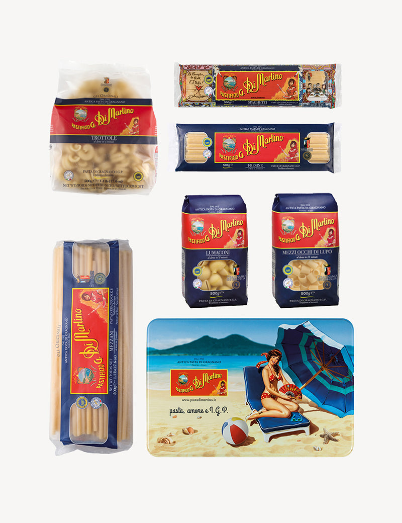 Vesuvio Summer tin box (classic + special shapes)