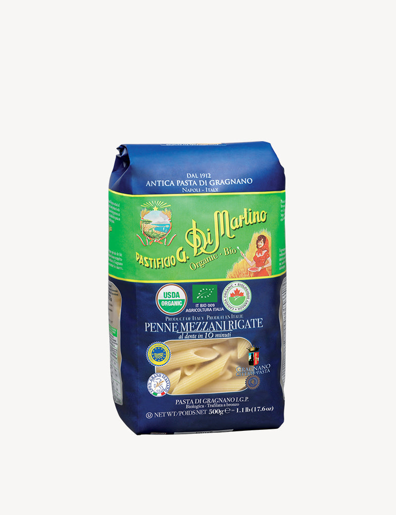 Penne Mezzani Rigate Organic